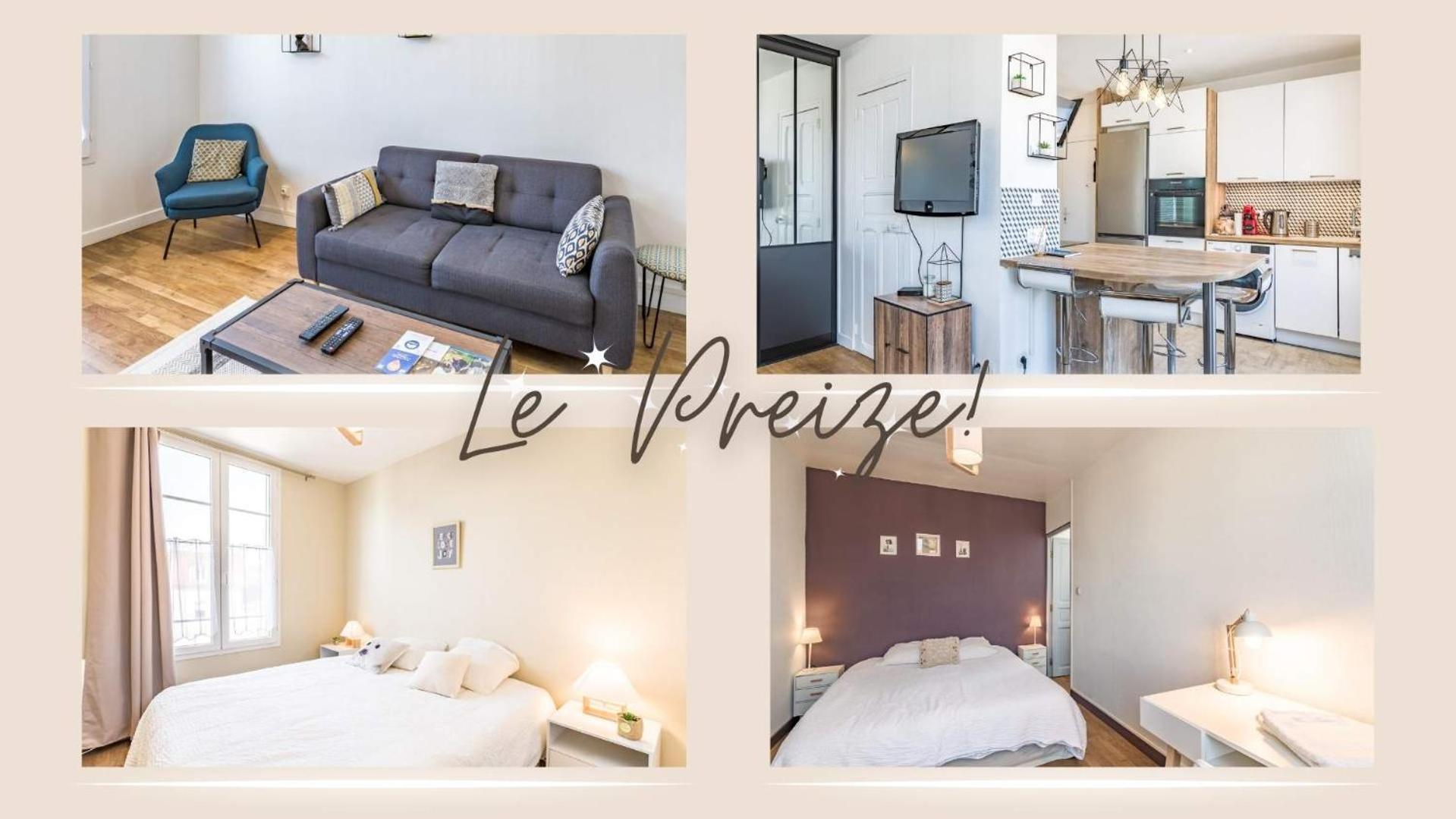Appartement "Le Preize" - Centre Ville - Garage Prive 트루아 외부 사진
